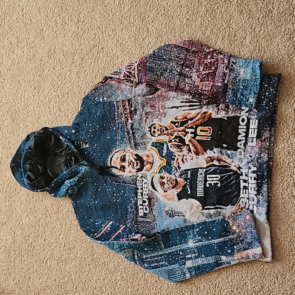 NWT Steph Curry Seth Curry Damion Lee Knit Hoodie